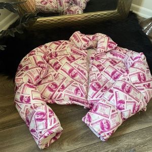 Money Puffer Jacket